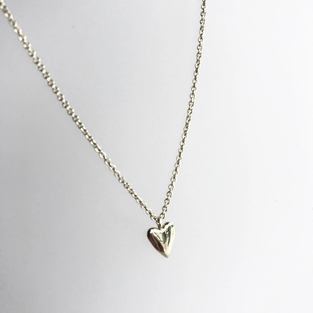 Mary K HEART Gold Vermeil Necklace