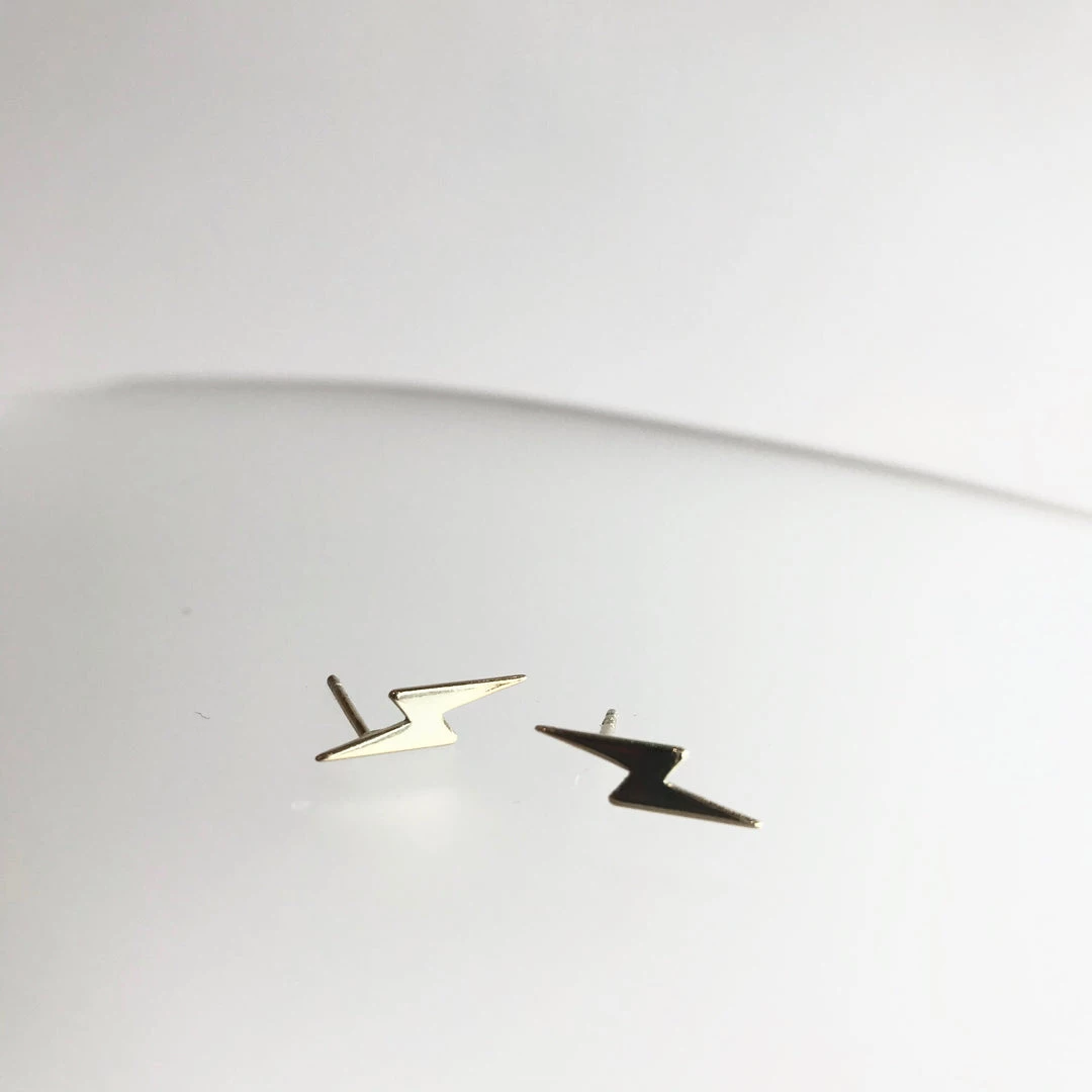 Mary K BOLT - Earrings Gold Vermeil - Designed, Imagined, Made In Ireland