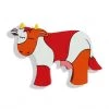 Alphabet Jigsaw Animal Magnets COW - Wooden Animal Magnet