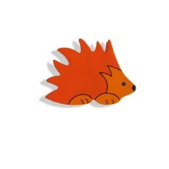 Alphabet Jigsaw HEDGEHOG - Wooden Animal Magnet Animal Magnets