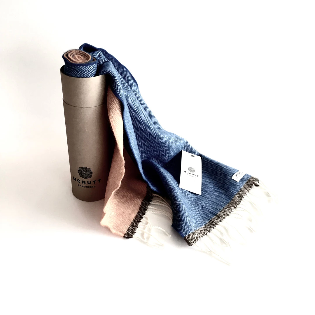 McNutt Milan Lambswool Scarf - Made In Donegal Ireland