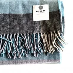 McNutt Cadiz Lambswool Throw - Handmade In Donegal Ireland