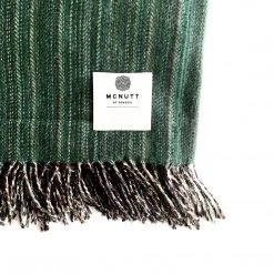 McNutt Cactus Lambswool Throw - Handmade In Donegal Ireland