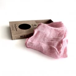 McNutt Scarves Fuchsia Linen Scarf - Made In Donegal Ireland