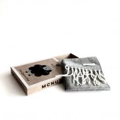 McNutt Kid’s Grey Lambswool Scarf - Made In Donegal Ireland