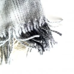 McNutt Grey First Baby Blanket - Handmade In Donegal Ireland