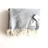 McNutt Clothing Brands Grey Mini Blanket - Handmade In Donegal Ireland