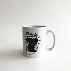 Tee & Toast SLAINTE - Mug Made In Belfast By Tea And Toast