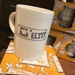 Wrapped UP Belfast YOU'RE A BUCK EEJIT - Belfast - Slang - Humorous - Bone - China - Mug All Mugs