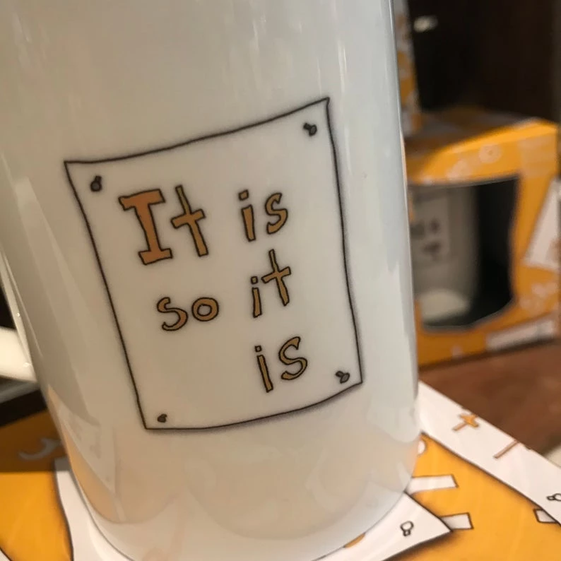 We Have It Wrapped UP IT IS SO IT IS - Belfast - Slang - Humorous - Bone - China - Mug All Mugs