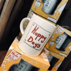 We Have It Wrapped UP All Mugs HAPPY DAYS - Belfast - Slang - Humorous - Bone - China - Mug