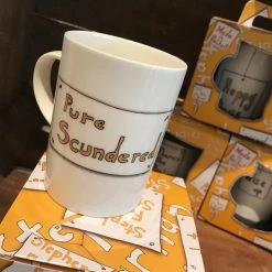 We Have It Wrapped UP All Mugs PURE SCUNDERED - Belfast - Slang - Humorous - Bone - China - Mug