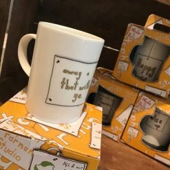 We Have It Wrapped UP AWAY A THAT WITH YA - Belfast - Slang - Humorous - Bone - China - Mug