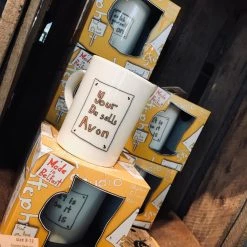 Wrapped UP Belfast YOUR DA SELLS AVON - Belfast - Slang - Humorous - Bone - China - Mug