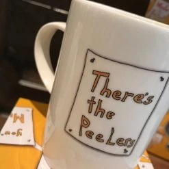 Wrapped UP Belfast THERE'S THE PEELERS - Belfast - Slang - Humorous - Bone - China - Mug All Mugs