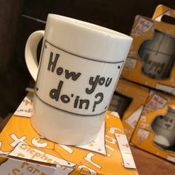 We Have It Wrapped UP All Mugs HOW YOU DO'IN - Belfast - Slang - Humorous - Bone - China - Mug