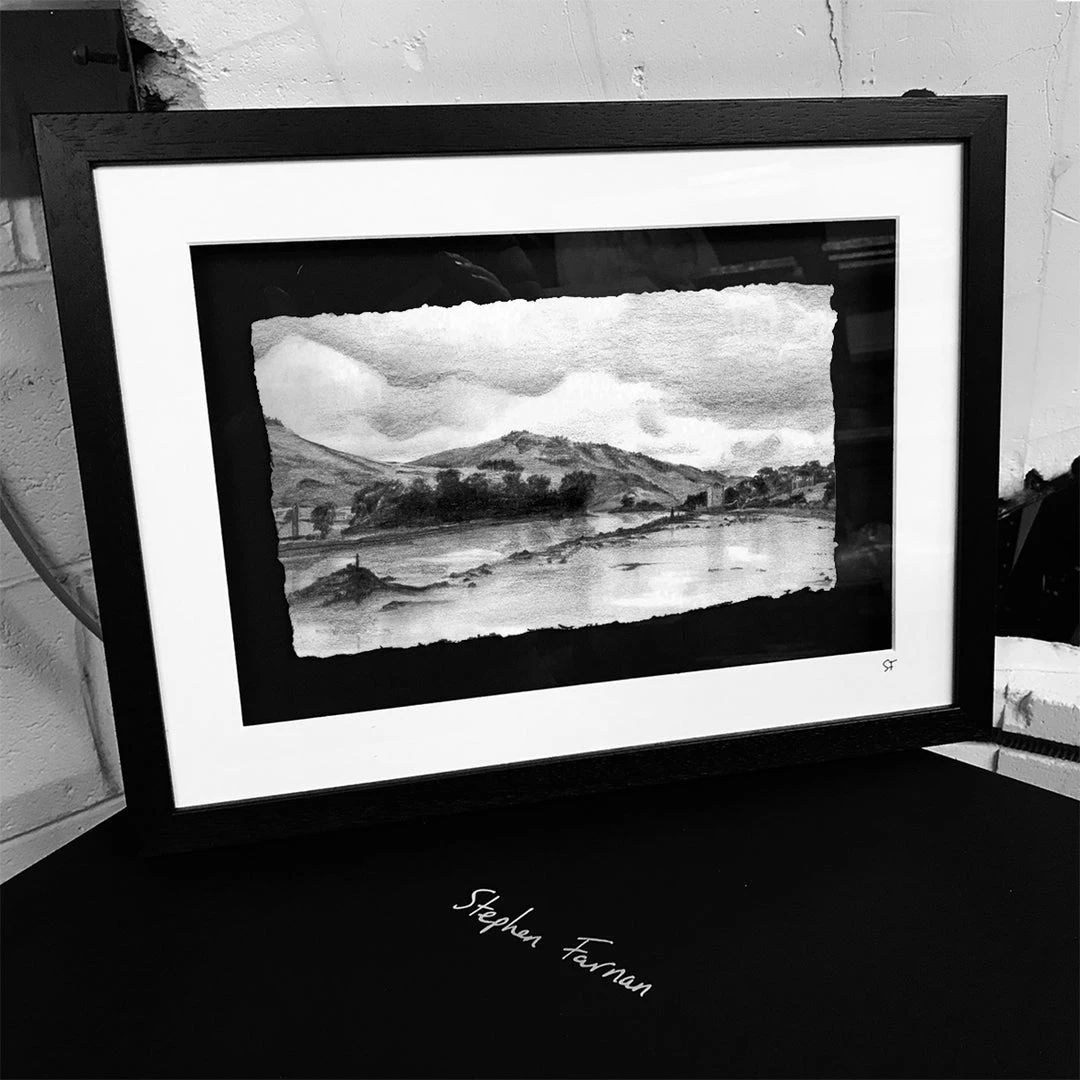 Stephen Farnan Studio Places NARROW WATER CASTLE - Clanrye River Carlingford Lough County Down By Stephen Farnan