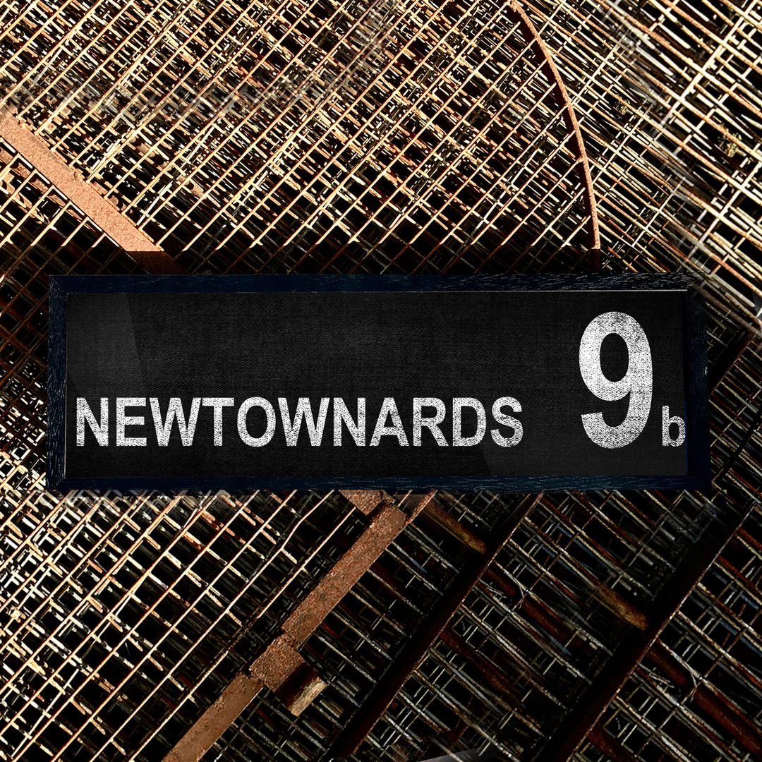 Belfast Canvas Co. Canvas Bus Signs NEWTOWNARDS 9b