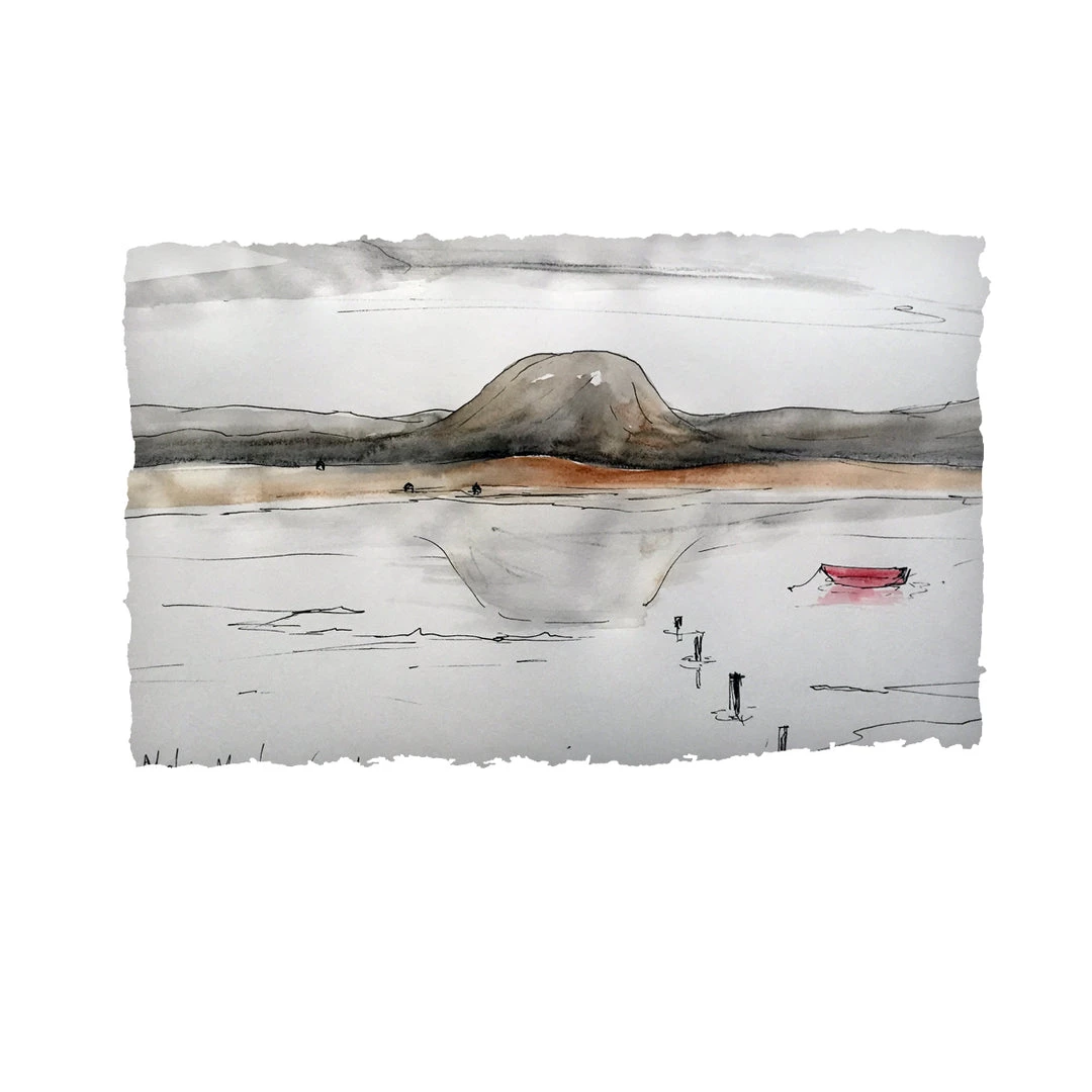 Stephen Farnan Studio Nephin Mountain - County Mayo By Stephen Farnan Places