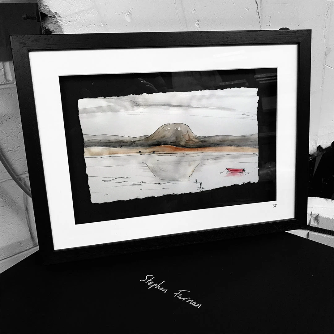 Stephen Farnan Studio Nephin Mountain - County Mayo By Stephen Farnan Places