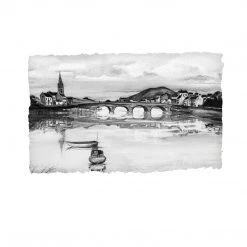 Stephen Farnan Studio Places Nephin Overlooking Ballina - County Mayo By Stephen Farnan