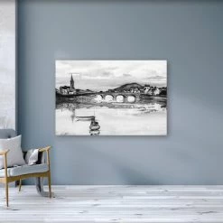 Stephen Farnan Studio Places Nephin Overlooking Ballina - County Mayo By Stephen Farnan