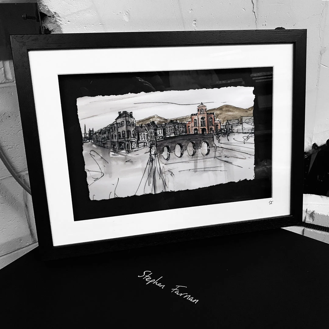 Stephen Farnan Studio Places NEWRY CITY - Gap Of North Border Canal Town County Down By Stephen Farnan