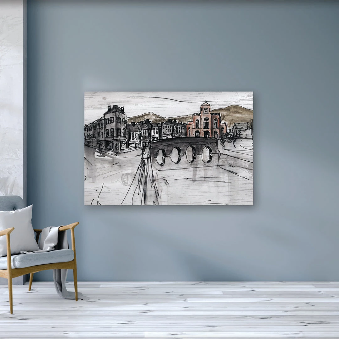 Stephen Farnan Studio Places NEWRY CITY - Gap Of North Border Canal Town County Down By Stephen Farnan