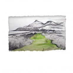 Stephen Farnan Studio Places THE NINTH HOLE - Newcastle Golf Club Royal County Down By Stephen Farnan