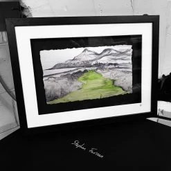 Stephen Farnan Studio Places THE NINTH HOLE - Newcastle Golf Club Royal County Down By Stephen Farnan