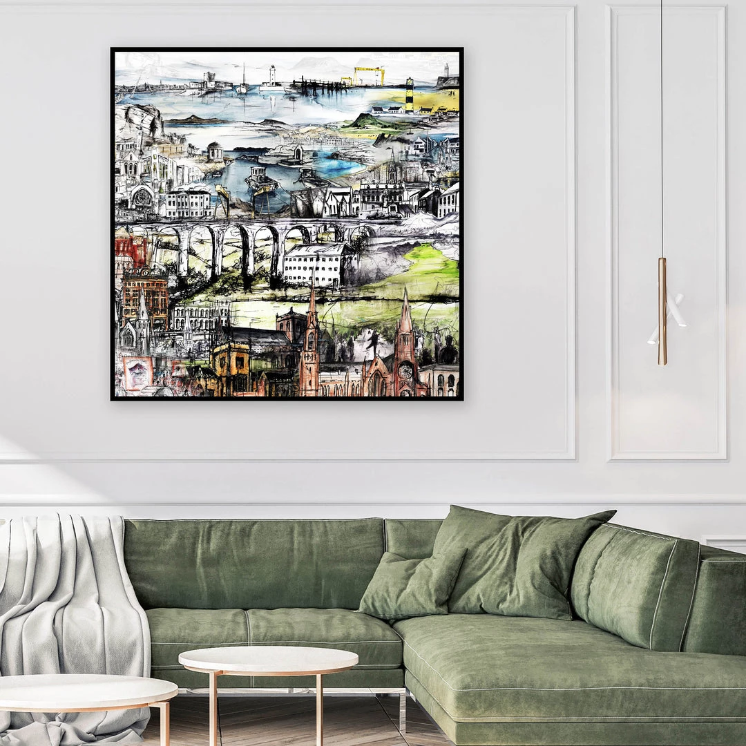 Stephen Farnan Studio Metal Works Northern Lights