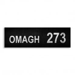 Belfast Canvas Co. OMAGH 273 Canvas Bus Signs