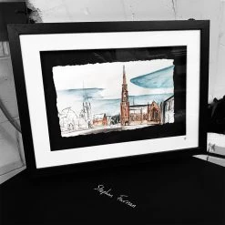 Stephen Farnan Studio OLD CARLISLE CIRCUS - North Belfast County Antrim By Stephen Farnan Places