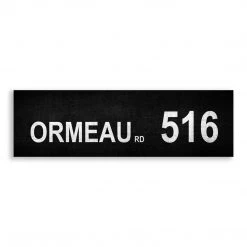 Belfast Canvas Co. Canvas Bus Signs ORMEAU ROAD 516