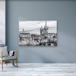 Stephen Farnan Studio Places OMAGH TOWN - (C) County Tyrone By Stephen Farnan