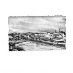 Stephen Farnan Studio Places OMAGH TOWN - County Tyrone By Stephen Farnan