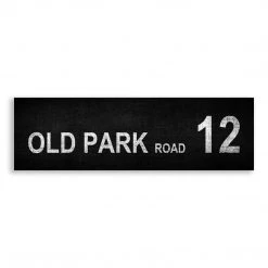 Belfast Canvas Co. Canvas Bus Signs OLD PARK ROAD 12