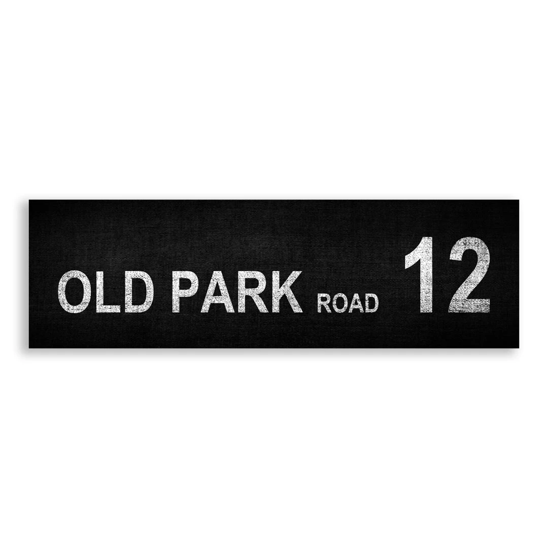 Belfast Canvas Co. Canvas Bus Signs OLD PARK ROAD 12