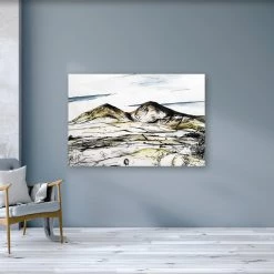 Stephen Farnan Studio Places The Paps - County Kerry By Stephen Farnan