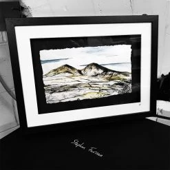 Stephen Farnan Studio Places The Paps - County Kerry By Stephen Farnan