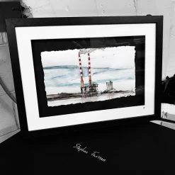 Stephen Farnan Studio POOLBEG, DUBLIN - Power Station Pigeon House County Dublin By Stephen Farnan