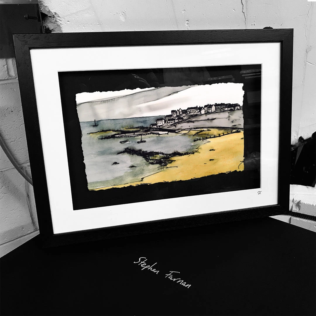 Stephen Farnan Studio PORTBALLINTRAE - Seaside Village North Coast County Antrim By Stephen Farnan Places