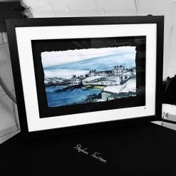 Stephen Farnan Studio Places PORTRUSH - Seaside Town Golf North Coast County Antrim By Stephen Farnan
