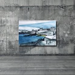 Stephen Farnan Studio Places PORTRUSH - Seaside Town Golf North Coast County Antrim By Stephen Farnan