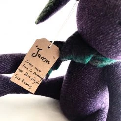 Pieces Of Great James - Handmade Teddy Hare - Looking For A New Home!