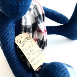 Pieces Of Great Barry - Handmade Teddy Hare - Looking For A New Home! Heritage Gifts