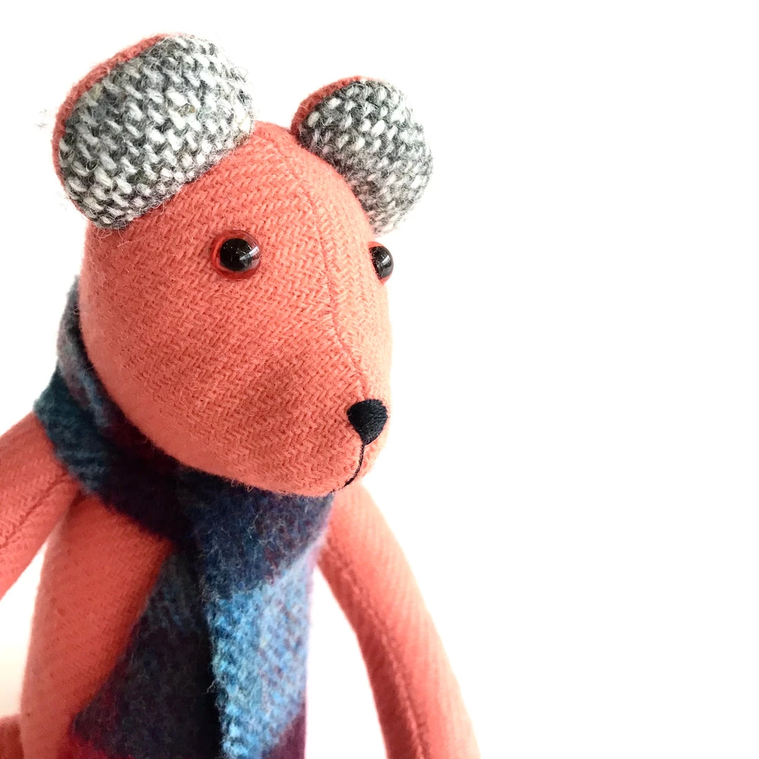 Pieces Of Great Sean - Handmade Teddy Bear - Looking For A New Home!