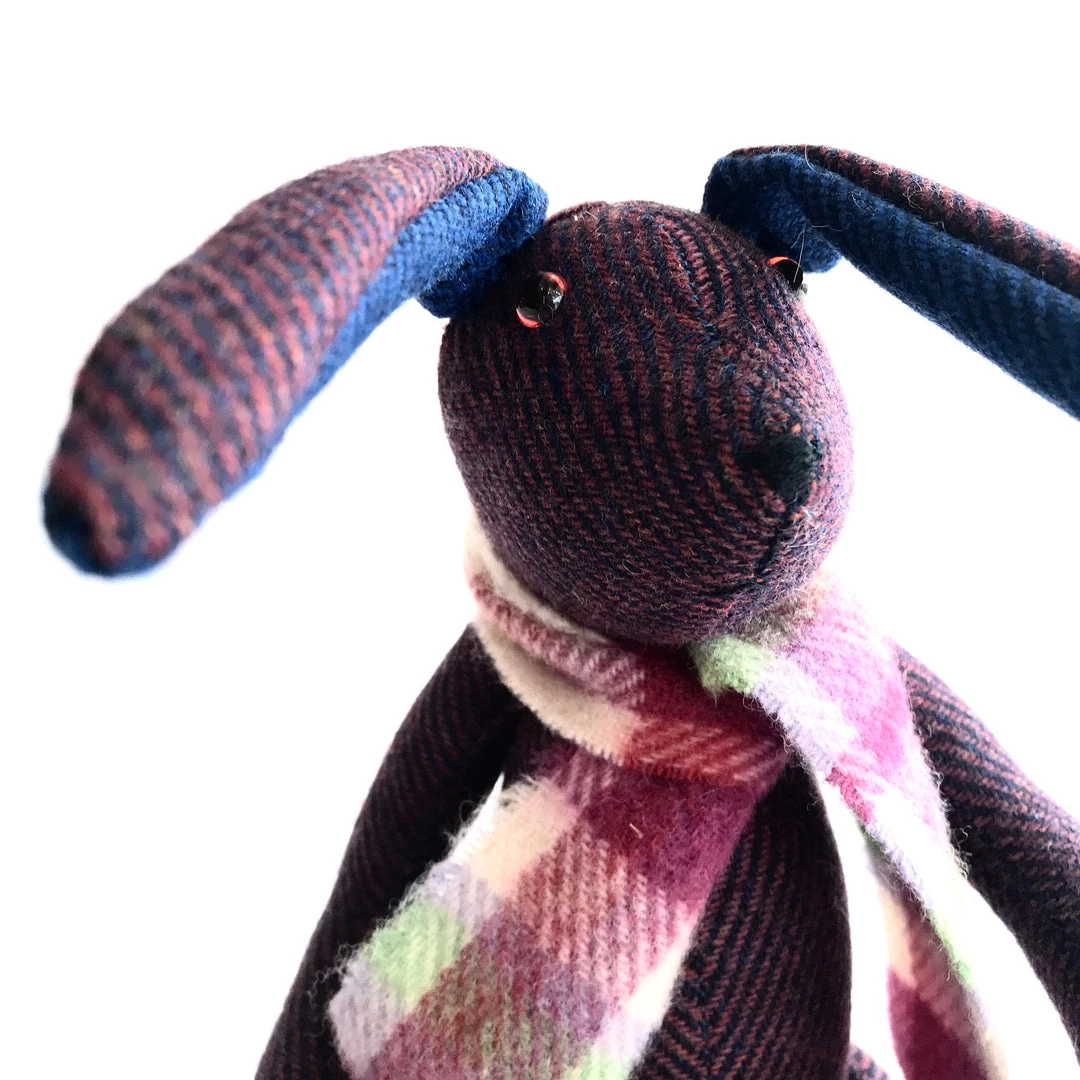 Pieces Of Great Peggy - Handmade Teddy Hare - Looking For A New Home!