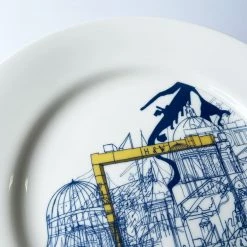 We Have It Wrapped UP Belfast Gifts BELFAST - Bone China Dinner Plate