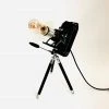 RETRO Lighting Vintage Camera Lamp & Floor Tripod